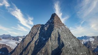 To není normální. Matterhorn je na konci září bez sněhu
